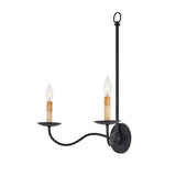 Saxon Double-Light Wall Sconce