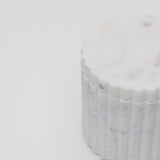 Blossom Scallop Container - White