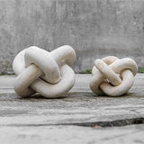 Limestone Link Outdoor Sculptures - Set of 2