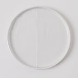 Sonnet Dinner Plate - Matte White/Glossy White - Set of 6