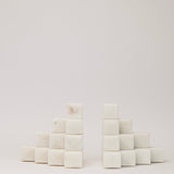 Rockwell Marble Bookends - Set of 2