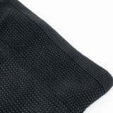 Chunky Cotton Throw - Black