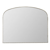 Jules Arched Scalloped Gold Mirror