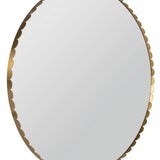 Jules Round Gold Wall Mirror