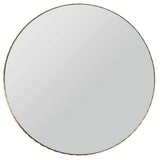 Jules Round Gold Wall Mirror