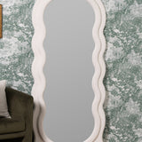 Lana White Floor Mirror