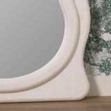 Lana White Floor Mirror