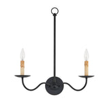 Saxon Double-Light Wall Sconce