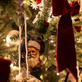 Santa Disc Ornament