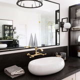 English Country Wall Mount Bathroom Faucet