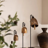 Vintage Iron Bell Stands
