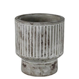 Dover Cement Footed Planter - 2 Sizes
