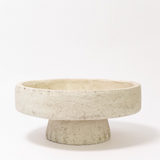 Stoneware Pedestal Bowl