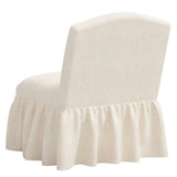 Ashburn Ruffle Slipper Chair