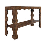 Vassa Burl Console Table