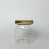 Glass Canister with Wood Lid - 3 Sizes