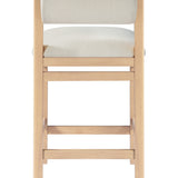 Roundhill Linen Textured Counter Stool