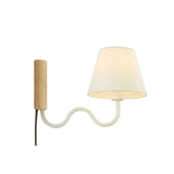 Sunlit Squiggle Arm Wall Sconce
