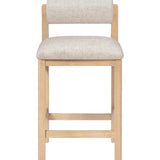 Roundhill Linen Textured Counter Stool
