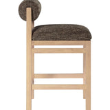 Roundhill Linen Textured Counter Stool