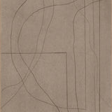 Movement in Taupe I Wall Art - Buff