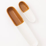 Waylon Olive Bowl - Brown/White - Set of 2