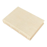 Justin Ecru Linen Books - Set of 12