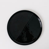 Sable Dinner Plate - Matte Black/Glossy Black - Set of 6