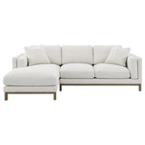 Geneva Boucle Sectional Chaise Sofa