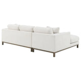 Geneva Boucle Sectional Chaise Sofa