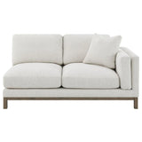Geneva Boucle Sectional Chaise Sofa