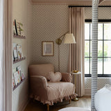 Elle Ruffle Slipcover Armchair