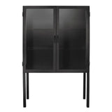 Chauncey Wide Curio Bar Cabinet