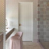 Uptown Skirted Vanity Chair