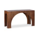 Arch Oak Console Table