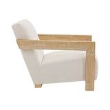 Ward Linen Textured Accent Chair