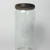 Glass Canister with Wood Lid - 3 Sizes