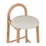 Calvin Vegan Leather Counter Stool
