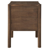 Kivo Solid Wood Nightstand