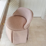 Uptown Skirted Vanity Chair
