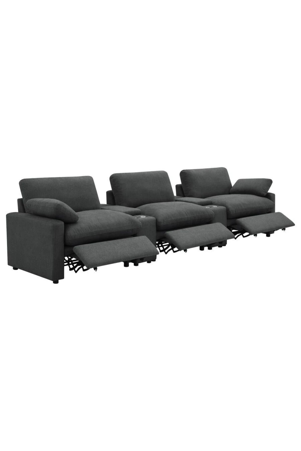 Collins Reclining Home Theater Seating reclined