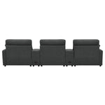 back of Collins Reclining Home Theater Seating