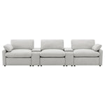 Collins Reclining Home Theater Seating in white