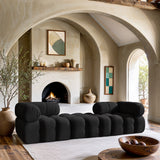 Ames Boucle 3-Piece Modular Sofa