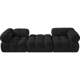 Ames Boucle 3-Piece Modular Sofa