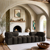 Ames Boucle 3-Piece Modular Sofa