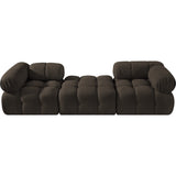 Ames Boucle 3-Piece Modular Sofa