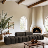 Ames Boucle 4-Piece Modular Sofa