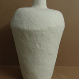 Cova Paper Mache Vase - Off-White