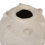 Lowry Paper Mache Vase - Off-White